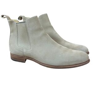 Taft Jude Men’s Chelsea Boots 11 Tan Suede